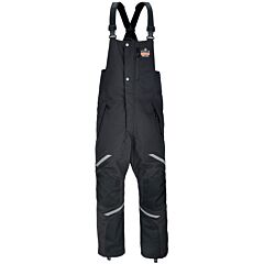 Ergodyne 41213 N-Ferno 6471 Thermal Bibs, Black, Medium, 1/Each