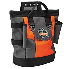 Ergodyne 13627 Arsenal 5527 Premium Topped Tool Pouch - Hinge, Orange, 1/Each