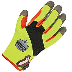 Ergodyne 17266 Proflex 710 Heavy-Duty Utility Gloves, Lime, 2X-Large, 1/Pair