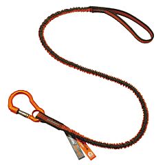 Ergodyne 19802 Squids 3100F(X) Tool Lanyard Single Carabiner - 10Lbs, Orange & Gray, Standard, 6/Each