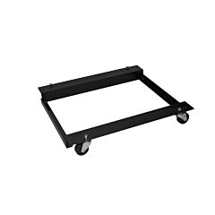 Enpac 7204-Bk Wheeled Caster Frame For 6 Cylinder Storage Rack, Black