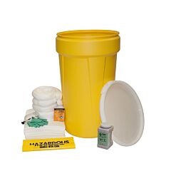 Enpac 13-55-O 55 Gallon Spill Kit Oil Only, Yellow, 75 Gallon Capacity