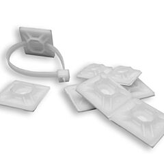 Act Almpa7509C Mounting Bases, 3/4", Natural, Acrylic Adhesive