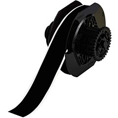 Brady 141989 B30 Series Indoor/Outdoor Vinyl Labels, 1 1/8", Black
