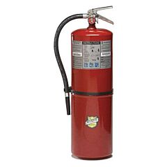 Buckeye 12905 30 Lb Abc Extinguisher W/ Brass Valve & Wall Mount