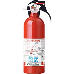 Kidde 440160Mtl 2 Lb Bc Automotive Fc5 Extinguisher W/ Metal Valve & Plastic Strap Bracket (Disposable)