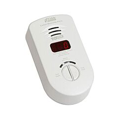Kidde 9000280 Worry-Free Direct Plug-In Ac/Dc Co Alarm W/ Digital Display