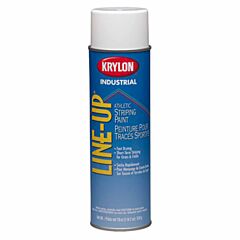 Krylon K08305 Line-Up Athletic Field Striping Paint, Athletic White, 18 Oz