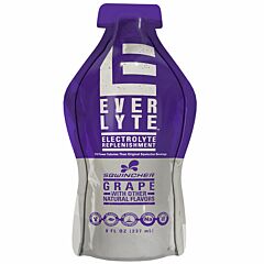 Sqwincher 030861 Everlyte Ready-To-Drink Pouches, 8 Oz Serving, 8 Oz Yield, Grape