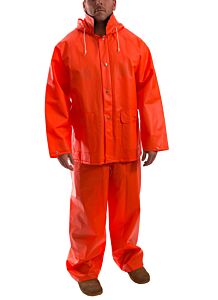 Tingley S63219.3X Comfort-Tuff Blaze Orange 2 Piece Rain Suit, Retail Packaged, Size: 3X-Large