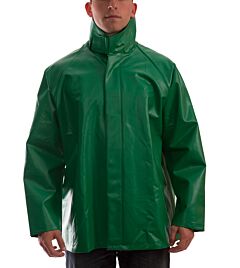 Tingley J41008.3X Safetyflex Green Jacket, Storm Fly Front, Size: 3X-Large