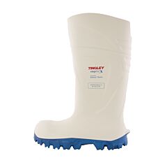 Tingley 77258.04 Steplite X 15" Steel Toe Boots, Cleated, White/Blue, Size: 04