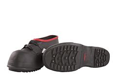 Tingley 4250.09 Winter-Tuff 2 Buckle, 5" Cleated/Studded Outsole Overshoes, Black, Size: 09