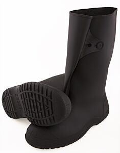 Tingley 35141.Xl Workbrutes 14" Pvc Overboots, Black, Size: X-Large