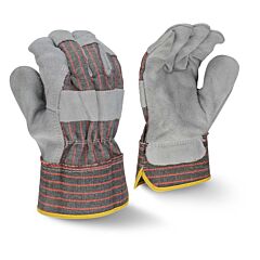 Radians Rwg3103S Economy Shoulder Gray Split Cowhide Gloves, Size Small