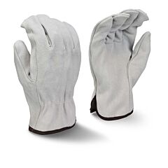 Radians Rwg4010Xl Economy Gray Split Cowhide Drivers Gloves, Size X-Large