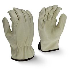Radians Rwg4121M Economy Grain Cowhide Drivers Gloves, Wing Thumb, Size Medium