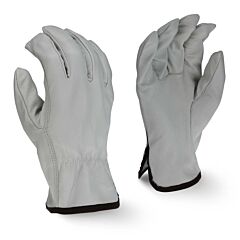 Radians Rwg4720L Standard Grain Goatskin Leather Drivers Gloves, Size Large