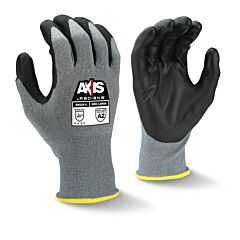Radians Rwg561Xs Axis Cut Protection Level A2 Pu Coated Gloves, Size X-Small