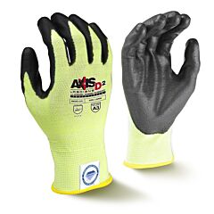 Radians Rwgd100L Axis D2 Cut Protection Level A3 Touchscreen Gloves With Dyneema Diamond Technology, Size Large