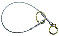 Falltech 742712 12' Cable Pass-Through Sling Anchor, Coated