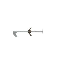 Falltech 630012C 12" Clamp Set, No Post/No Base, Horizontal Lifeline I-Beam Stanchion