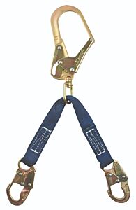 Falltech 8250Ltw 24" Rebar Positioning Assembly, Jacketed Web With Non-Swivel Rebar Hook