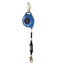 Falltech 7232Cle 30' Leading Edge 7/32" Galvanized Cable Srl With Steel Load-Indicating Swivel Snap Hook