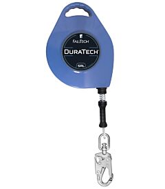 Falltech 7232Css 30' Stainless Steel Cable Srl With Stainless Steel Connector And Plate