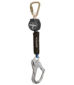Falltech 72706Sb5 6' Web Mini Srd Single-Leg, Steel Carabiner, Aluminum Rebar Hook