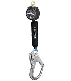 Falltech 72706Sa5 6' Web Mini Srd Single-Leg, Swivel Eye, Alum Rebar Hook