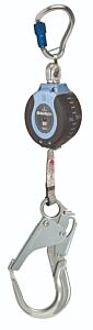 Falltech 82706Sg5 6' Web Srd Single-Leg Alum Carabiner, Alum Rebar Hook Duratech