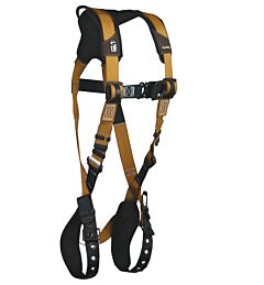Falltech 7080Bfdl Advanced Comfortech Gel Climbing Harness, Non-Belted Fbh Large Alum 1D, Fd Tb Legs/Qc Chest