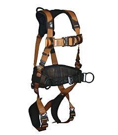Falltech 7083Bfdl Advanced Comfortech Gel Construction Climbing Harness, Fbh Large Alum 3D, Fd Qc Legs/Qc Chest