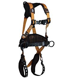 Falltech 7081Bfdxl Advanced Comfortech Gel, Construction Climbing Harness, Fbh Xl Alum 3D, Fd Tb Legs/Qc Chest