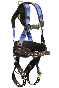 Falltech 7074B2X Contractor, Fbh 1D Construction Harness, Belted 2X Tb Legs Mb Chest