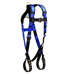 Falltech 7016Bxs Contractor, Fbh 1D Standard Non-Belted, X Small Tb Legs Mb Chest