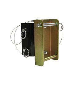 Falltech 65101Du Davit Arm Device Receiver Bracket For Winch And Srl-R