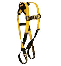 Falltech 7021Fds Journeyman Flex Climbing Harness, Non-Belted Fbh Small Steel 1D, Fd Tb Legs Mb Chest