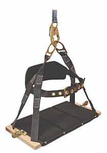 Falltech 8042 Roughneck Economy Bosun Seat Unifit With Suspension D-Rings, No Cushion