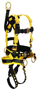 Falltech 8021Xl Roughneck Fbh Derrick Harness, Belted Xl With Sling Seat With Upper-Torso Mbs, 8031 Bbelt