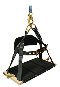 Falltech 8039L Roughneck Premium Bosun Seat Large With Belt, Susp Ds, Cushion And Tool Clips
