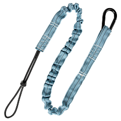Falltech 5027B10 Tool Leash 15# 10 Pk Carabiner , Loop