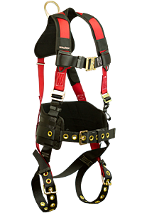 Falltech 7079Blx Tradesman, Construction Harness, Belted Fbh Large/Xl 1D Tb Legs With Qc Chest