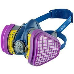 Gvs Spr472 Elipse Ov/Ag/P100 Respirator With Replaceable Filters, Size Small/Medium, Case Of 8 Each