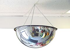Se-Kure Onv-360-36-Pb 36" Diameter Full Dome Acrylic Mirror With Plastic Back