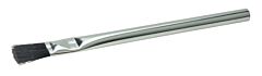 Weiler 44089 Acid/Flux Brush, 3/8 In W, 3/4 In Trim, Black Horsehair, Tin Ferrule Handle