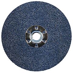 Weiler 59903 Tiger® Resin Fiber Discs, 5 In Dia, 5/8 Arbor, 50 Grit, Zirconia