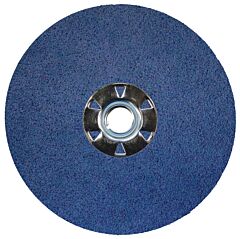 Weiler 59904 Tiger® Resin Fiber Discs, 5 In Dia, 5/8 Arbor, 60 Grit, Zirconia