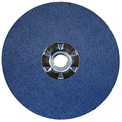 Weiler 59906 Tiger® Resin Fiber Discs, 5 In Dia, 5/8 Arbor, 100 Grit, Zirconia